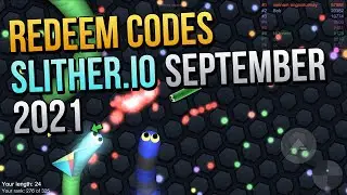 Redeem Codes Slither.io September 2021