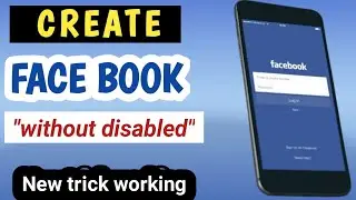 How to create unlimited Facebook account without disabled//Facebook account disabled.