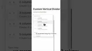 Custom Vertical Dividers with Notion Equations 🎉 