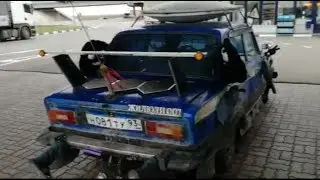 Жилюли. Авто тюннинг из подручных материалов. Автоприколы