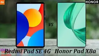 The BEST Budget Tablet of 2024 Xiaomi Redmi Pad SE 4G or Honor Pad X8a