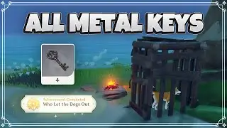 All Metal Keys and their Cages Locations in inazuma - Genshin Impact