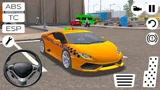 Таксист На Ламборгини В Taxi Sim 2022 Игра На Телефоны Андроид И Ios