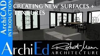 ArchiCAD Surfaces (Materials) - Creating custom surfaces & textures