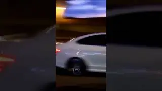 Very loud Mercedes-Benz C63 AMG...