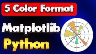 Different Color Formats in Matplotlib Python | Matplotlib Tutorial - Part 02