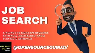 How to Approach a Job Search #linux #opensoureguruji @opensourceguruji #opensourceguruji #jobsearch
