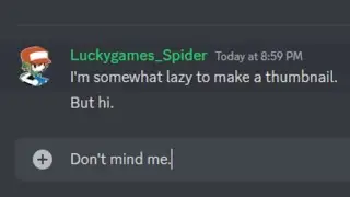 Lucky suddenly comes back to give out a Discord Server