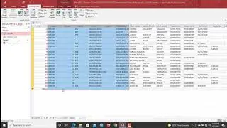 Transfer data from Excel to Access DB Tables