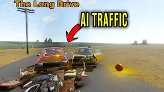 AI TRAFFIC [UPDATED VERSION] - The Long Drive Mods #12 | Radex