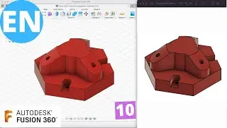 Fusion 360 | Tutorial for Beginners | Exercise 10