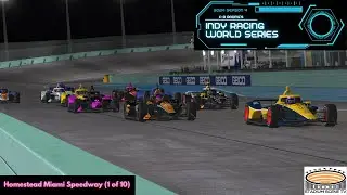 iRacing Indy Racing World Series Season Premiere – Homestead Miami Speedway (1 of 10)