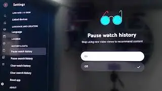 How To Pause YouTube Watch History And Search History In Smart TV