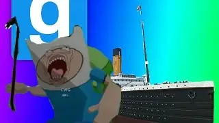 Adventure time on Titanic : Garry's Mod , prop hunt ( funny moment's , Titanic , old man)