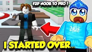 I STARTED ALL OVER IN ROBLOX BEE SWARM SIMULATOR WITH NO ROBUX... (F2P noob to pro)