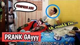 PRANK GAY ! KEPERGOK M35UM DI RUMAH TEMEN