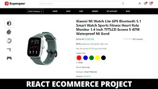 Reactjs Ecommerce Website | part 2 | Dynamic Data Fetching & Page Rendering