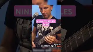 Teenage mutant ninja turtles title theme nes #electricguitar