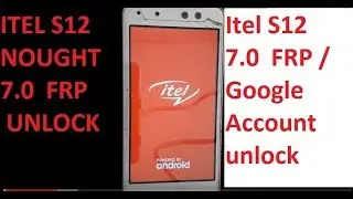 Itel S12 Nought FRP / Google Account  bypass without pc,Thegsm Solve.