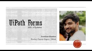 UiPath Forms | 2021.4 Updates