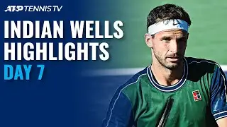 Tsitsipas and de Minaur Clash; Medvedev Takes on Dimitrov | Indian Wells 2021 Day 7 Highlights