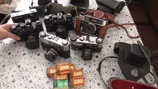 НАЗАД В ПРОШЛОЕ 👉или МОЯ РЕТРО-КОЛЛЕКЦИЯ 📸 ФОТОАППАРАТОВ 📸 .