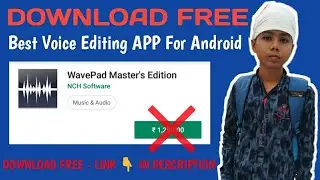 How to Download Wavepad Masters Edition For FREE on Android