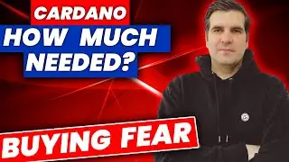 🤑 BUY THE FEAR 🤑 How Much Cardano ADA Do you Need?