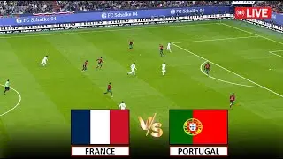 🔴LIVE : FRANCE vs PORTUGAL I QUARTER FINAL I LIVE STREAMING I eFOOTBALL PES 21 GAME