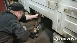 ремонт МАЗ 5440. кабина ч1