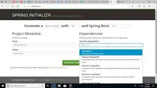 Use Initializr to create a Spring Boot project with Eclipse