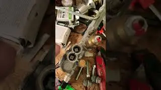 Broken Pressure Washer Pump Head