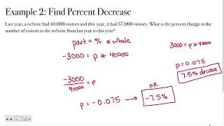 Pre-Algebra 4-4: Solve Percent Change and Percent Error Problems