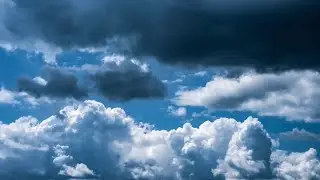 sky and clouds background video / badal background / nature sky / blue sky background