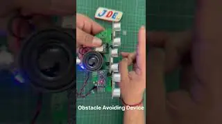 We design a Smart glasses for blind person 