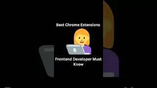 Best Chrome Extensions 📌 #shorts #extension #css #csstricks #frontenddeveloper #frontend