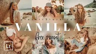 How to Create Vanilla Mobile Preset Lightroom 2020 DNG | Tutorial | Download Free