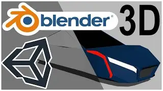 Blender Car Design And Using It In Unity | Blender Time-Lapse