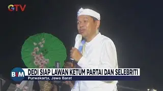 Berebut Kursi Jabar 1, Dedi Mulyadi Siap Lawan Ketum Partai dan Selebriti - BIM 03/09