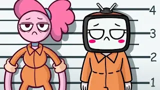 SCREEN WOMAN WELCOME TO THE JAIL // Poppy Playtime Chapter 3 Animation