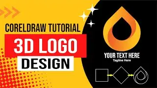 Logo Design In Coreldraw | How To Make 3D Logo Design In Coreldraw | Fast Tips & Tricks