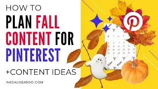 How to Plan Fall Content for Pinterest + Find Content Ideas