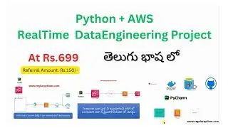 Python + AWS Realtime Project In Telugu Language