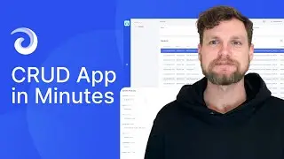 How to build a CRUD app in minutes!