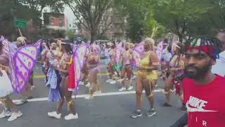 Walk with me: Carnival 2024 morning setup Brooklyn NY