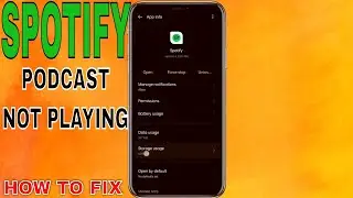 ✅ How To Fix Spotify Podcast Not Playing 🔴