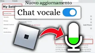 Come ottenere la CHAT VOCALE ROBLOX (2024) |  Come ottenere la chat vocale Roblox