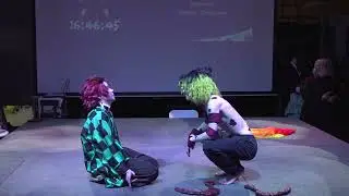 Групповое дефиле-Lazerboy,Mono noko-Клинок рассекающий демонов-  Гютаро, Танджиро