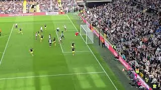 Fulham 0-1 Newcastle, Guimares goal 2024