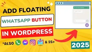 How to Add WhatsApp Button on WordPress Website ( & Other Call to Action Button Too)